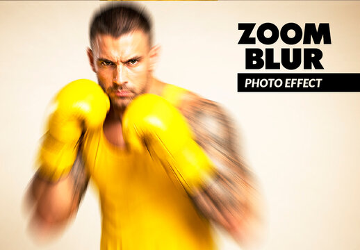 Zoom Blur Photo Effect