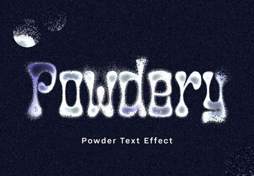 Powder Text Effect