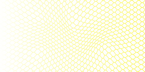 Mesh texture for fishing nets gold color gradient. Seamless pattern for sportswear or soccer goal, volleyball net, basketball hoop. abstract background vector. © absah