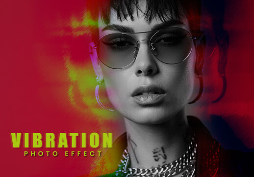 Vibration Photo Effect