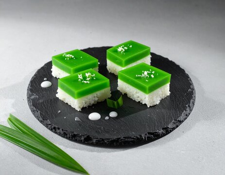 Kuih Seri Muka Traditional Dessert