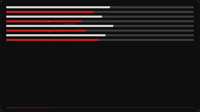 Dark Mode Video Editing Timeline With Progressing Playback Tracks