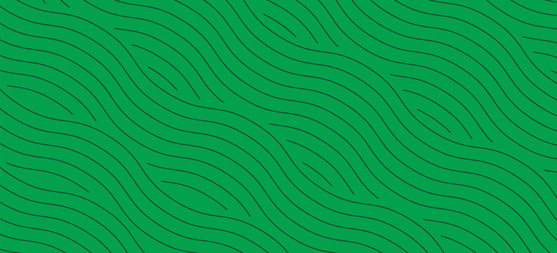 farm green banner, organic abstract background with fields. wavy green lines, natural organic products. ecology background. striped farmer green Pattern