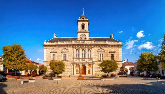 Majestic Town Hall of Vila Real de Santo Ant?nio, Portugal.