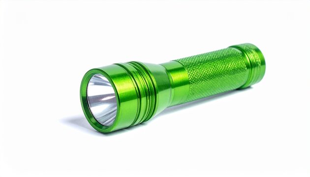 Metallic Green Flashlight