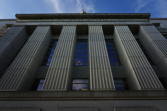 The North Carolina State Supreme Court building in downtown Raleigh, North Carolina