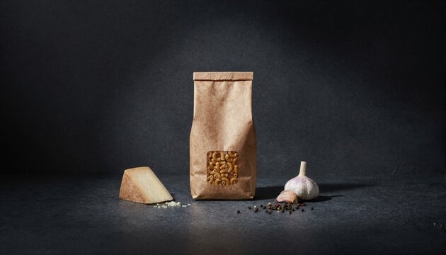 Premium spelt h&ouml;rnli pasta in a moody setting