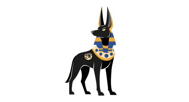 Anubis Egyptian God of the Dead and Afterlife 2.