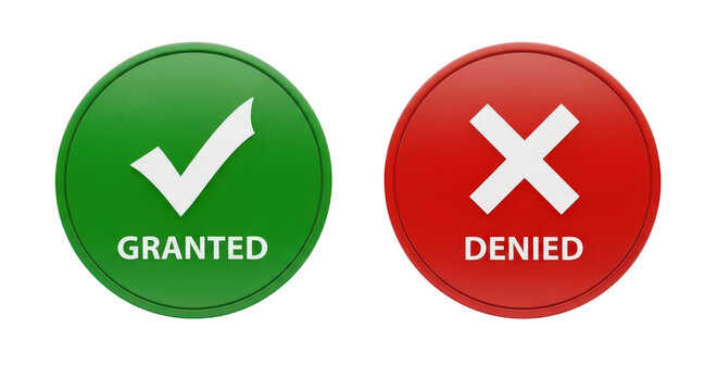 Checkmark and cross icons showing correct and incorrect options