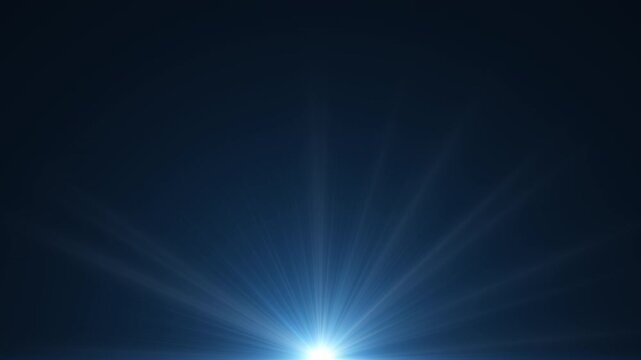 blue star background logo light element