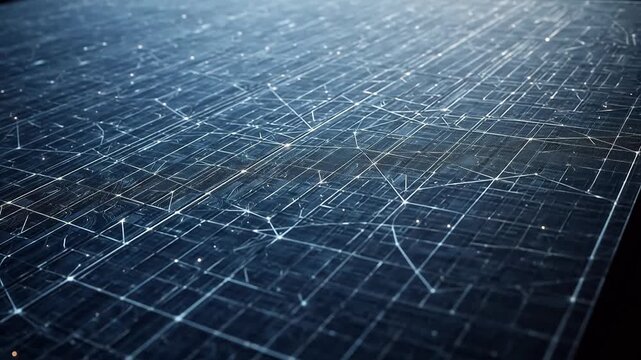 Abstract digital grid pattern for creative digital media and web design