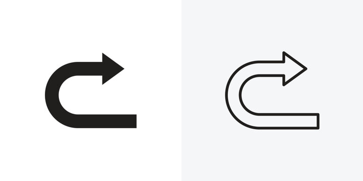 Redo vectors icons pack for apps and Ui Ux desigs