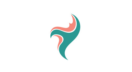 Obraz premium Abstract Elegant Artwork Showing A Fluid and Graceful Wave Design with Soft Color Palettes
