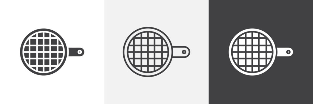 sieve icon element for design projects and web designs