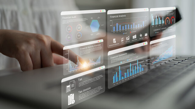 Financial dashboard improves data analytics reporting, performance tracking, and strategic decision making Parse