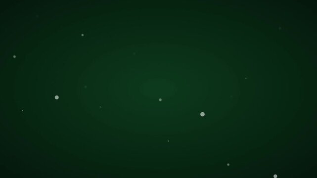 Green background particles animation overlay texture motion graphic abstract design dark subtle dust effect