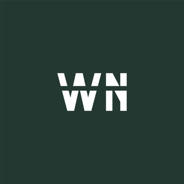White Font on Dark Green Background Flat Layout