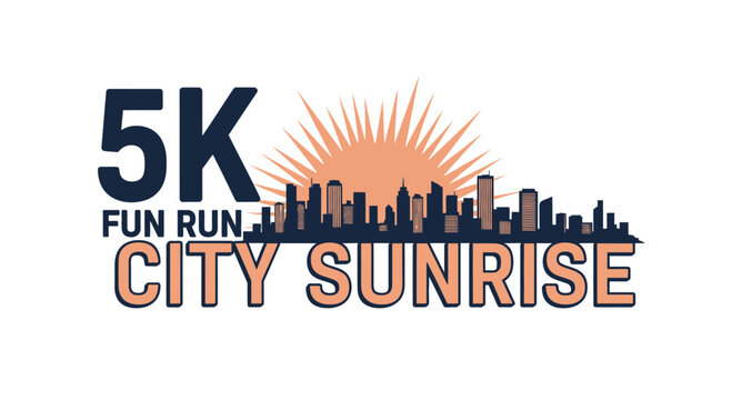 Urban Sunrise Fun Run: Celebrating City Life and The Joy of Running, A 5K Challenge