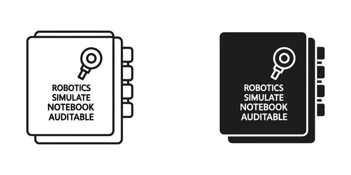 Comparison of robotics simulation notebook interfaces with auditable features