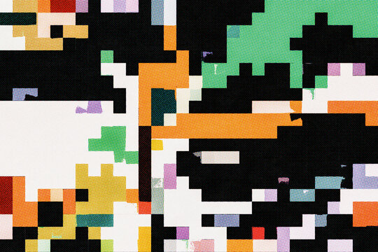 Abstract Pixel Shapes