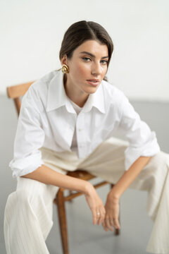 Calm Direct Gaze Portrait