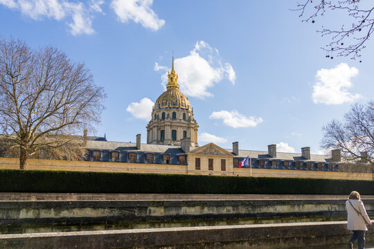 The H&ocirc;tel des Invalides in Paris France FR