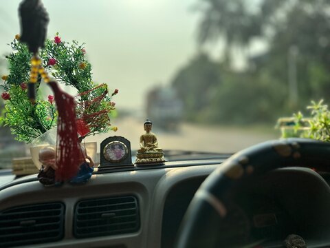 Temple Pilgrimage Scenes, West Bengal, India