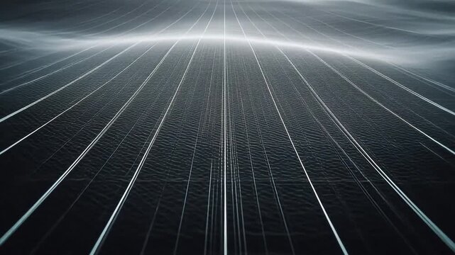 Abstract digital grid pattern emphasizing natural beauty and tranquility