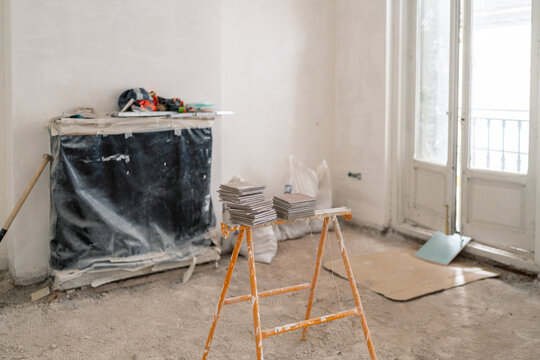 Renovation Materials On Site