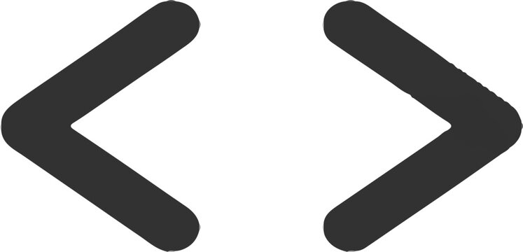 Left and Right Navigation Arrows Vector Icon Set (Previous Next Buttons)