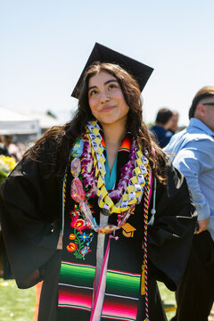 Joyful Grad Portrait Expression