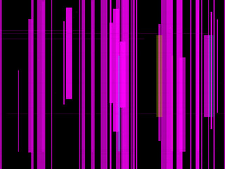 Obraz premium Tech Barcode Glitch Error Digital Pattern Design Backdrop