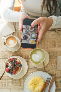 Photographing Breakfast From Above
