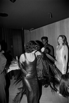 Dancing in tight dress