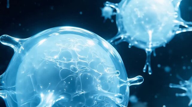 Abstract glassy spherical structures emphasizing precision, focus, and dedication