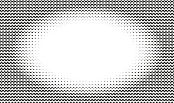 Noise grain halftone background with dotwork gradient pattern. Black and white stipple effect texture. Grainy pointillism dots overlay. Vector grunge design element for print and poster
