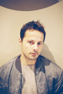 Man looking at the camera