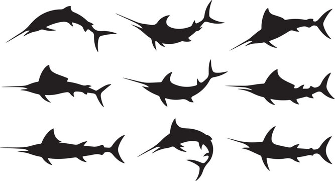 Black and white seamless pattern with flying bats