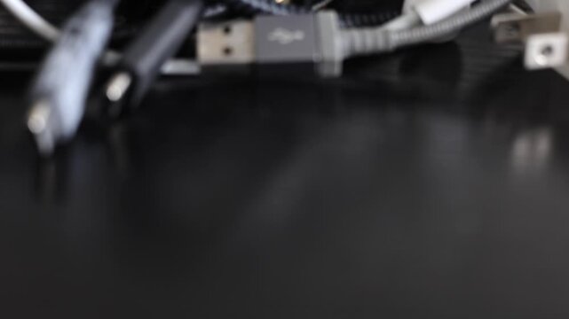 Cables Bundled Together In Tilt Up