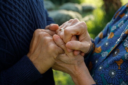 Warm hands of my beloved mother