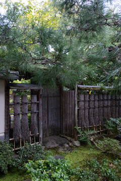 Japanese Garden Gate Entrance