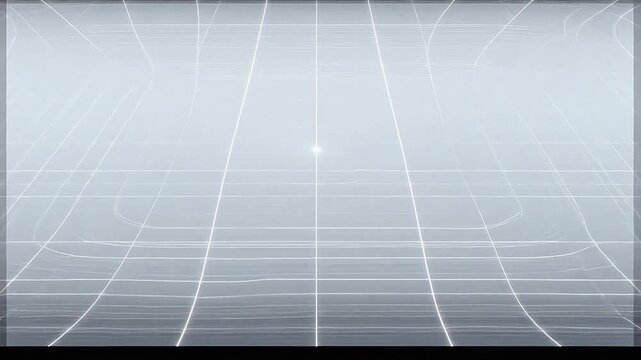 Abstract white lines on gray grid symbolizing trust, reliability, and security