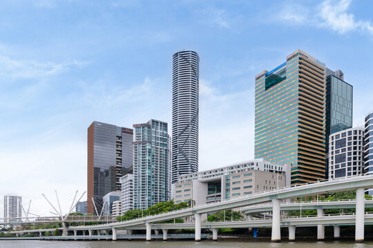 Brisbane City Skyline