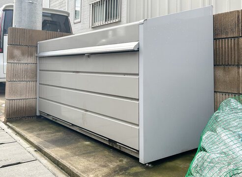 屋外大型ダストボックス