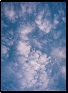 Textured cloud sky