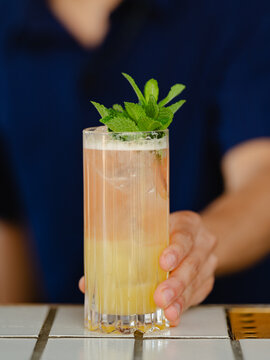 Cocktails in the garden