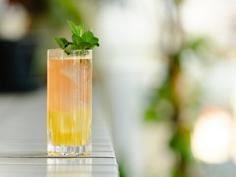 Cocktails in the garden