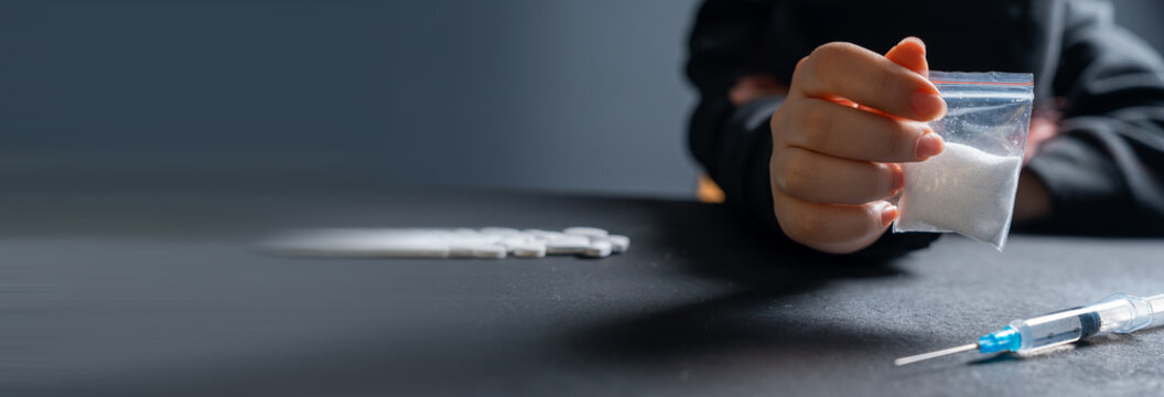 Young  Suffering from Drug Addiction
