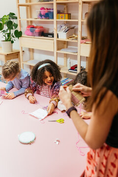 Kids at Art Class