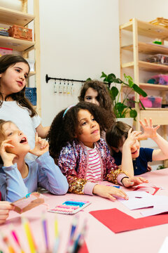 Kids at Art Class